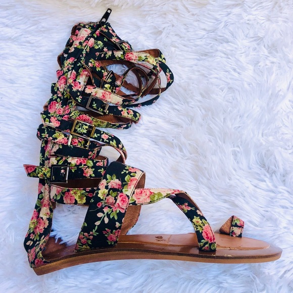 Jeffrey Campbell Free People Ramona Sandal 6.5 - Picture 4 of 12